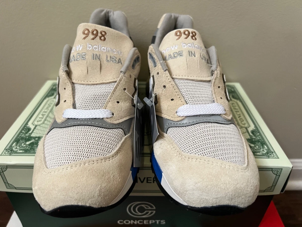 2023 New Balance 998 x Concepts C Note U998CN 10th Anniversary Size 5.5 15