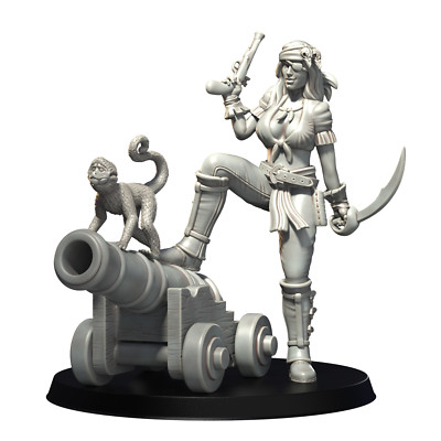 Anne | 3DIPStudios - Female Warriors Vol. 1 | D&D | 35mm