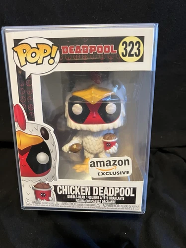 Funko Pop! Chicken Deadpool Marvel Amazon (Exclusive) #323