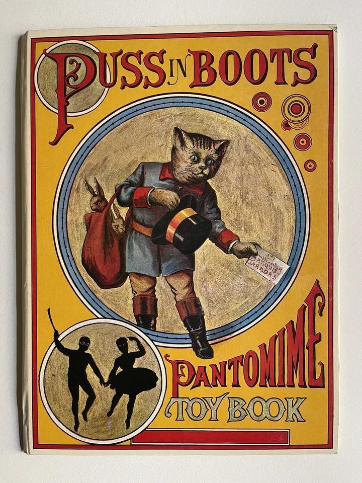 Puss in Boots Pantomime Toy Book, Kinderbücher, Gestiefelte Kater, Puss in Boots - Bild 1 von 1