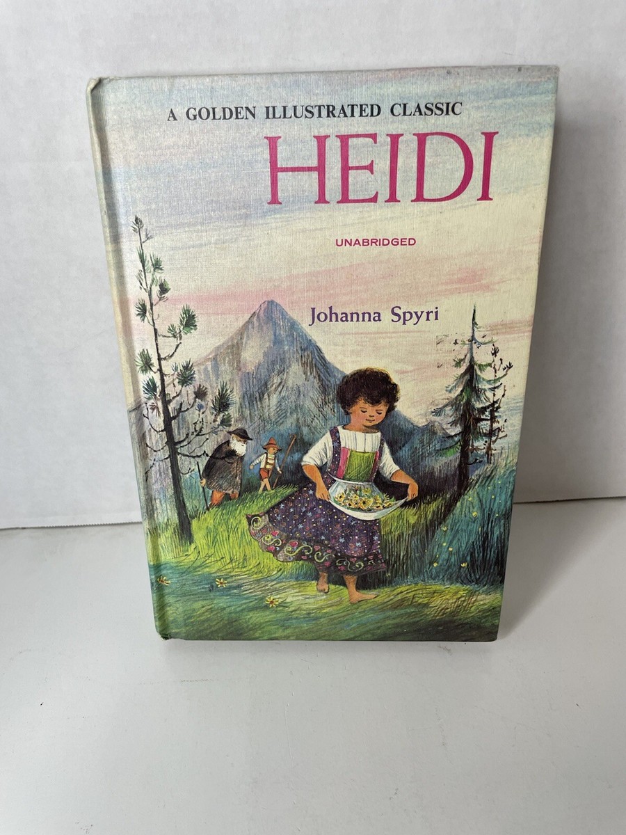 Vintage 1980's Heidi Book By Johanna Spyri | eBay