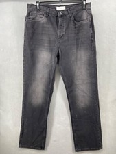 Topman Jeans Mens Sz 36x34 Mid Rise Straight ...