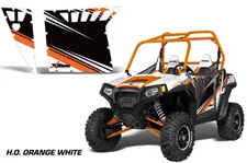AMR Racing UTV Door Graphics Wrap for Polaris RZR 800/900 Pro Armor Doors HW O W