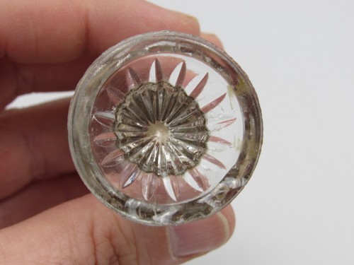Antique Hand Toothpick Match Holder COMPASS INSERT EAPG RARE - Picture 6 of 10