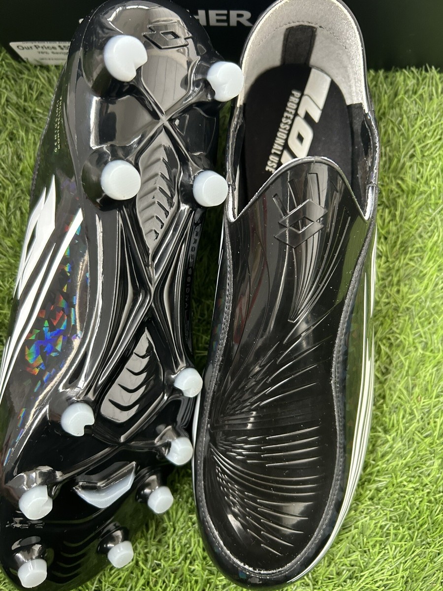 Lotto Zhero Gravity OG 50 Year FG Soccer Cleats Men\'s 10.5 Full Set 22048710G Lotto Zhero Gravity OG 50 Year FG Size 10.5 Mens Black  main image 2