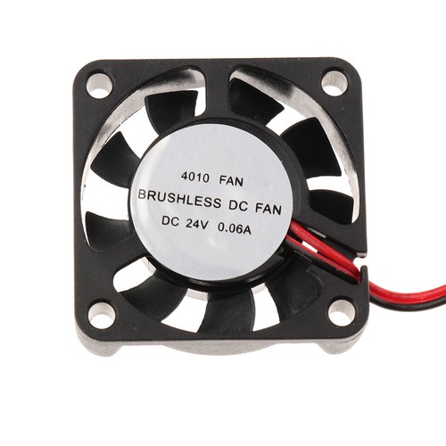 2x Kühlerlüfter DC 24V 4010 bürstenlos Kühlgebläse für 3D- 40x40x10mm - Afbeelding 4 van 7