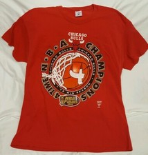 vtg 90s CHICAGO BULLS NBA BASKETBALL Finals 1996 t-shirt Large