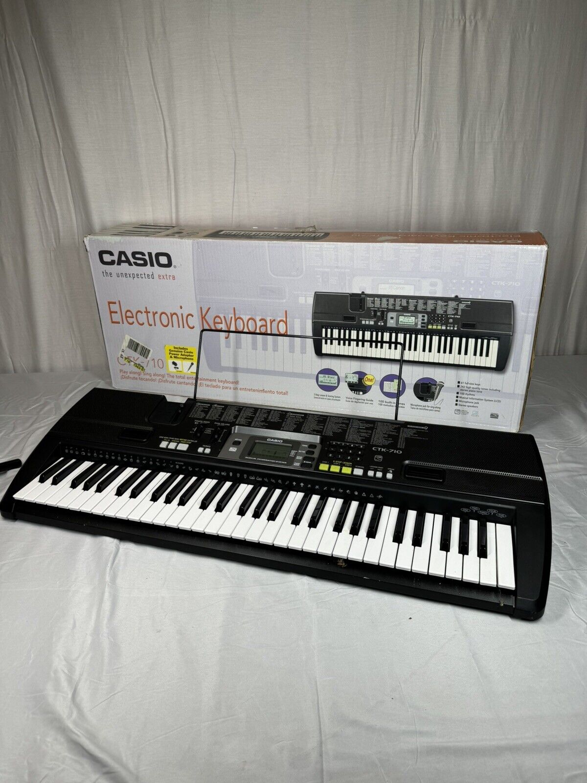 Casio CTK-710 Key Board With Box