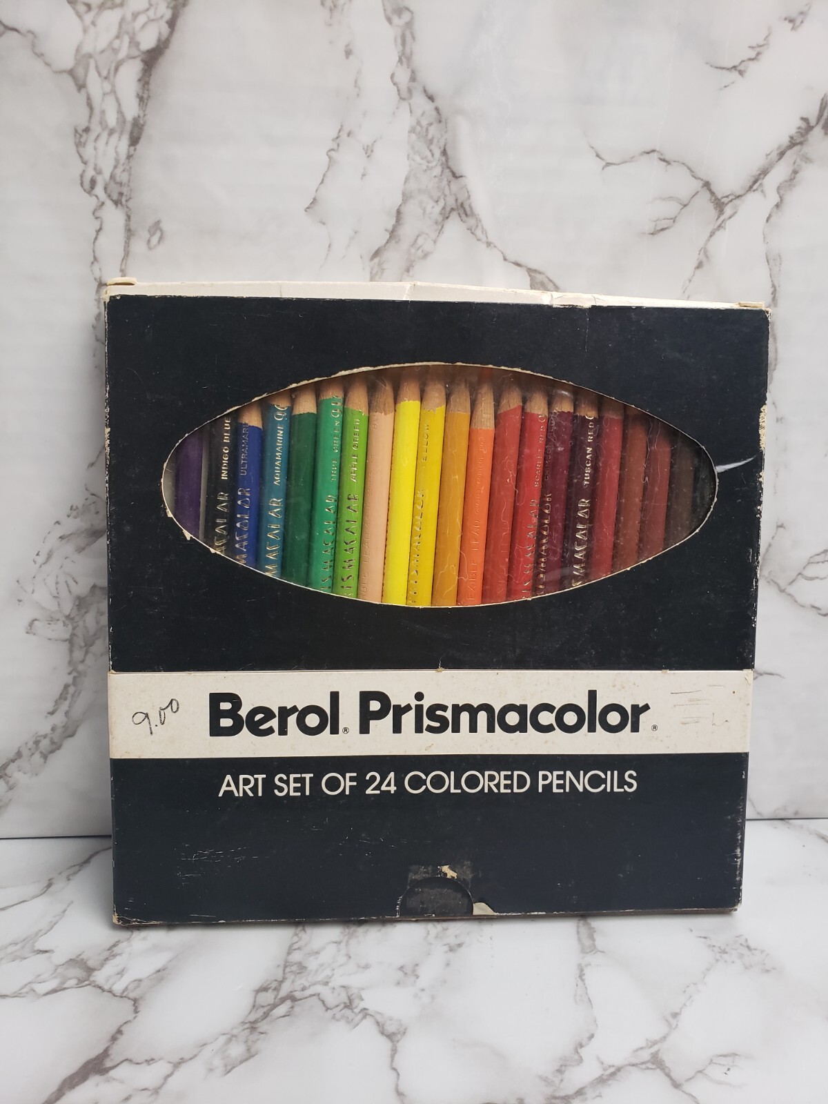 Vintage Berol Eagle Prismacolor Colored Pencils Art Set Of 23 Colors