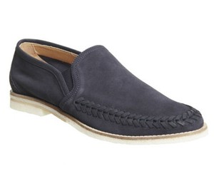 Infilare Navy Hudson Casual London Scarpe Uomo Intrecciato Aldeburgh Da 4SXwwYq