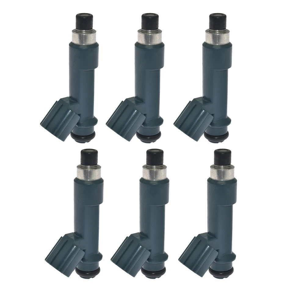 6x OEM Fuel Injectors 23250-0P030 for Toyota 4Runner FJ Cruiser Tacoma Tundra - Imagem 3 de 4