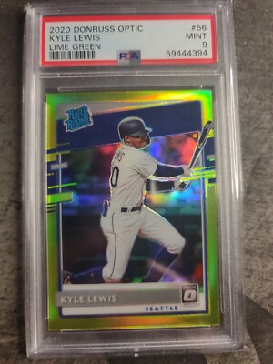 2020年新人王 Kyle Lewis RC Autograph Bowman Kyle Lewis 2020 Topps #64 Base Price Guide - Sports Card