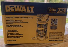 DEWALT DCW600B 20V MAX XR Compact Router BRAND NEW FACTORY SEALED