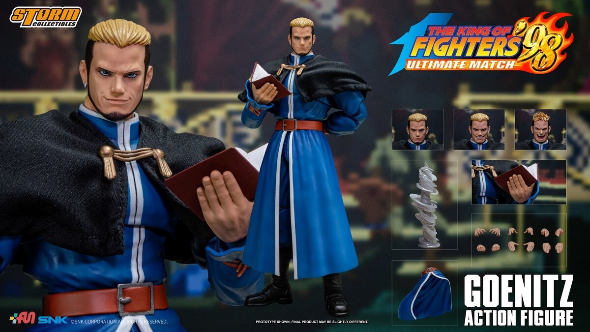 Storm Collectibles KOF 1/12ゲーニッツGOENITZ Storm Toys SKKF11 1/12 The King of Fighters GOENITZ