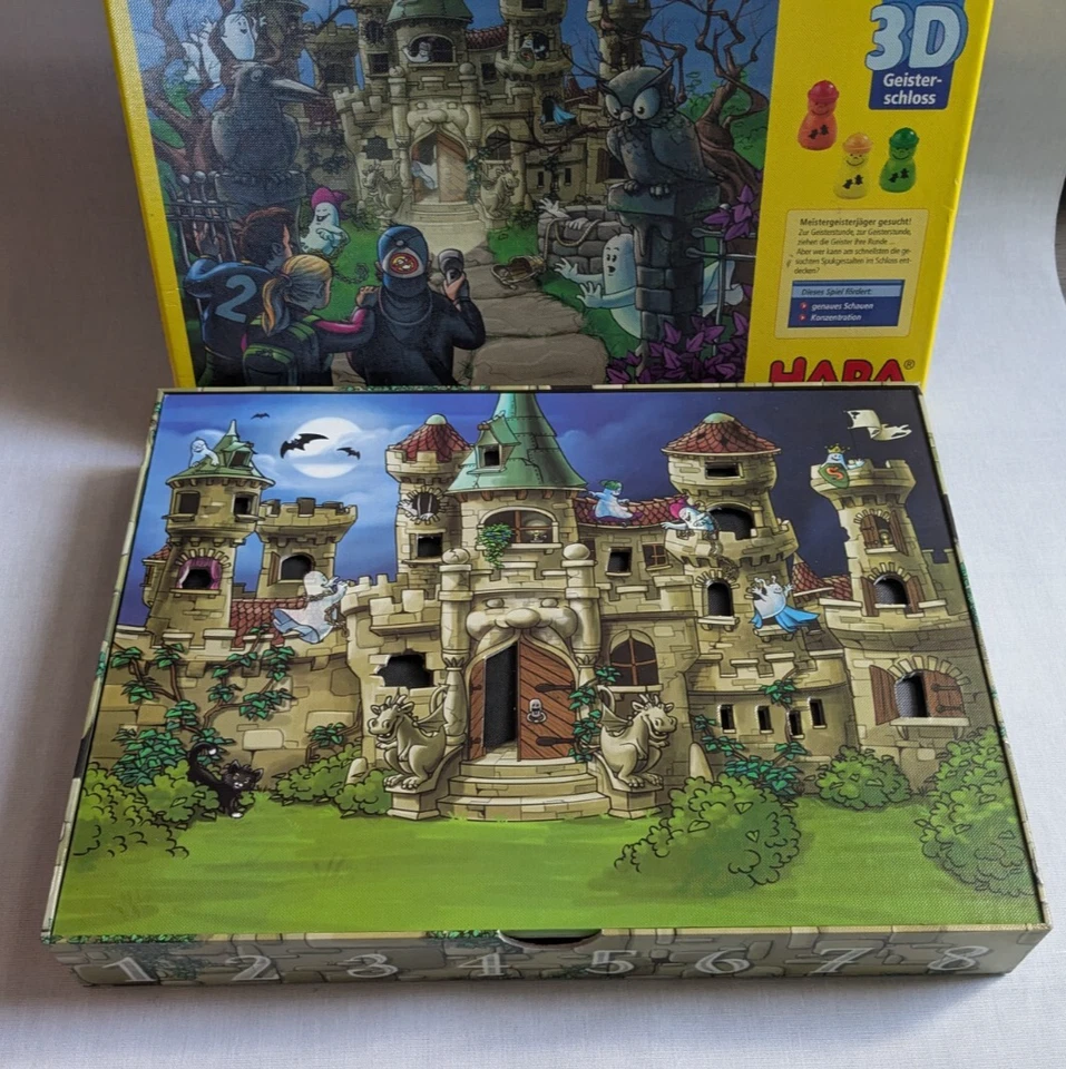 Haba Spiel GEISTERJÄGER 3D Geisterschloss 4236 - Bild 3 von 3