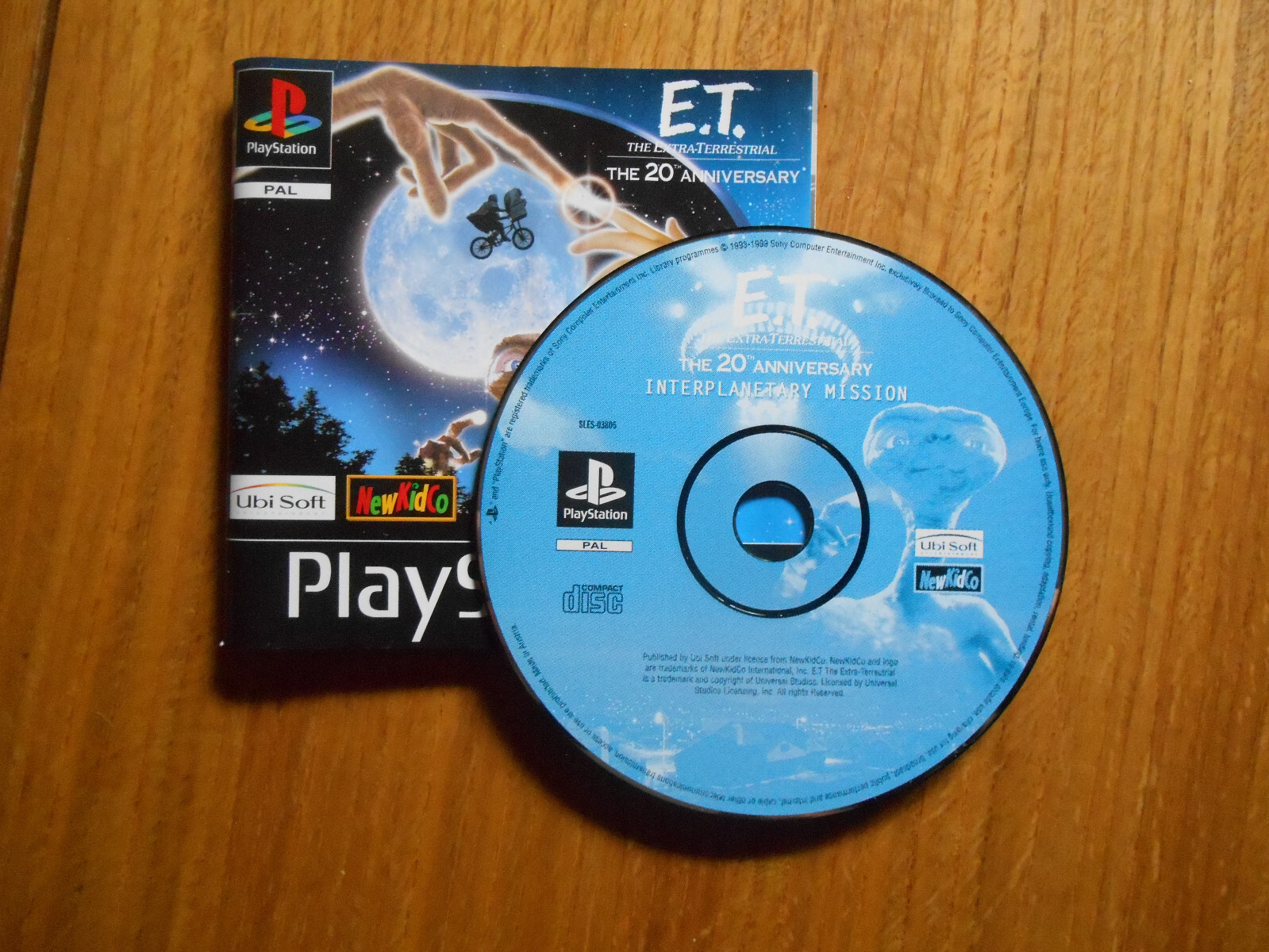 E.T. l'extra-terrestre ~~ Jeu PS1 / CD + Notice