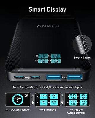 スマホアクセサリー Anker Prime Charging Station 6-in-1,140W Amazon.com: Anker Prime 6-in-1 USB C Charging Station, 140W