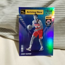 Corey Kispert 2021-22 Hoops Arriving Now Basketball Foil Rookie Card #8 Wizards 