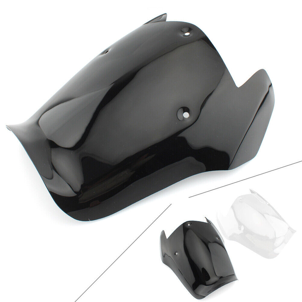 Shovelmty Parabrezza Deflettore Per BMW F650 GS 1999-2003 - Nero, In ABS, Protezione Dal Vento Per Motociclista