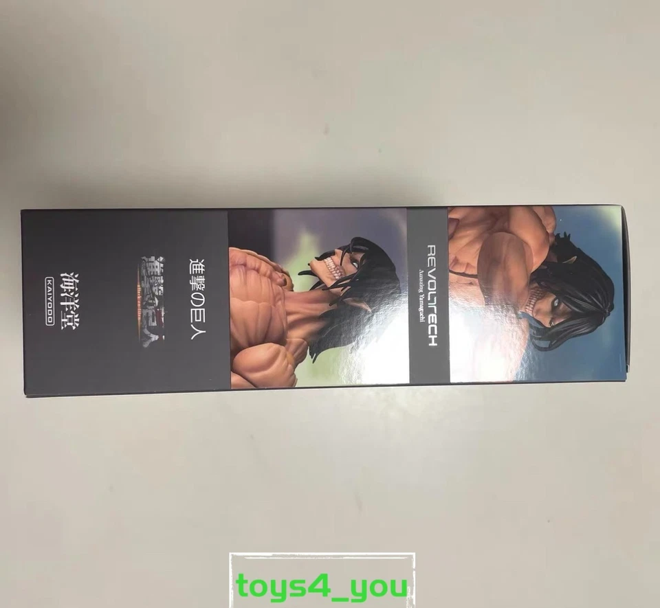 Kaiyodo Revoltech Amazing Yamaguchi ATTACK TITAN Figure Toy with Bonus Parts New - Image 3 of 4