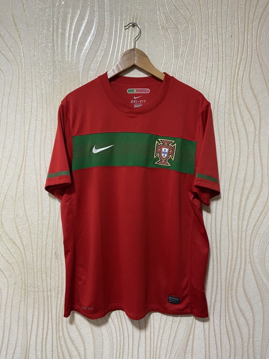 PORTUGAL 2010 2011 HOME FOOTBALL SHIRT SOCCER JERSEY NIKE 376894