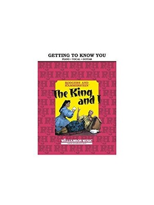 RODGERS AND HAMMERSTEIN: GETTING TO KNOW YOU (PVG) **BRAND NEW**