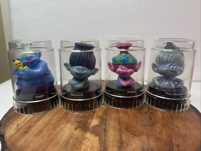 Good 2 Grow Podz Trolls Poppy, Guy Diamond, Branch Drink Topper Stackable  Top 4