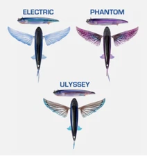 NOMAD DESIGN SLIPSTREAM FLYING FISH ONLY ONE IN THE USA! "ELECTRIC"