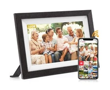 Frameo 1920x1200(FHD) 32GB Digital Photo Frame LCD Touch Screen Storage 10.1 ...
