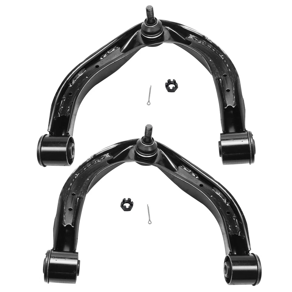 Front Lower Upper Control Arms + Tierods for Infiniti QX56 Nissan Armada Titan - Изображение 4 из 4
