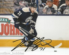 Columbus Blue Jackets Nick Foglino Signed Autographed 8x10 COA E