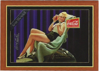 TCS 680  Coca Cola Serie 4  SILVER ETCHED CHASE CARD H-3
