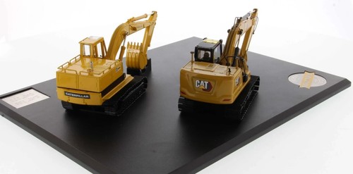 DIECAST MASTERS - Conjunto de 2 excavadoras sobre orugas CATERPILLAR 225 y 32... - Imagen 4 de 7