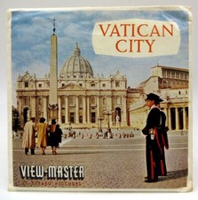 View-Master C1001-2-3, Vatican City, 3 Reel Set, Made in Belgium
