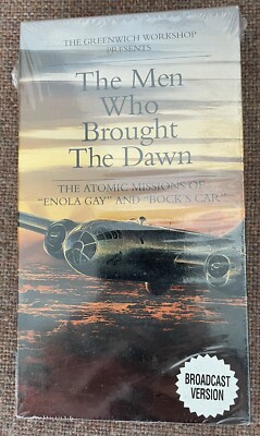 1995 THE MEN WHO BROUGHT THE DAWN Video WWII ATOMIC BOMB B-29 VHS Enola ...
