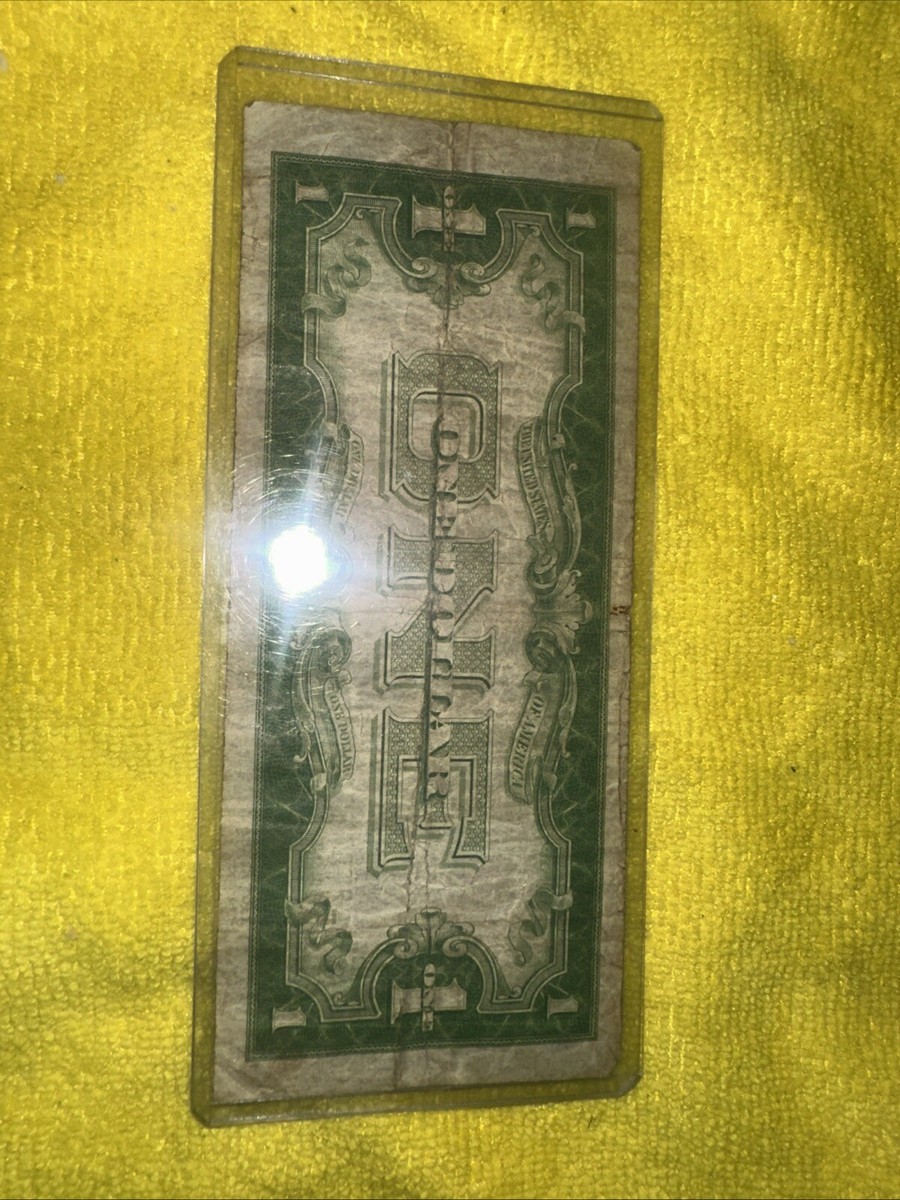 1934 Silver Certificate $1 Note, Funny Back | eBay