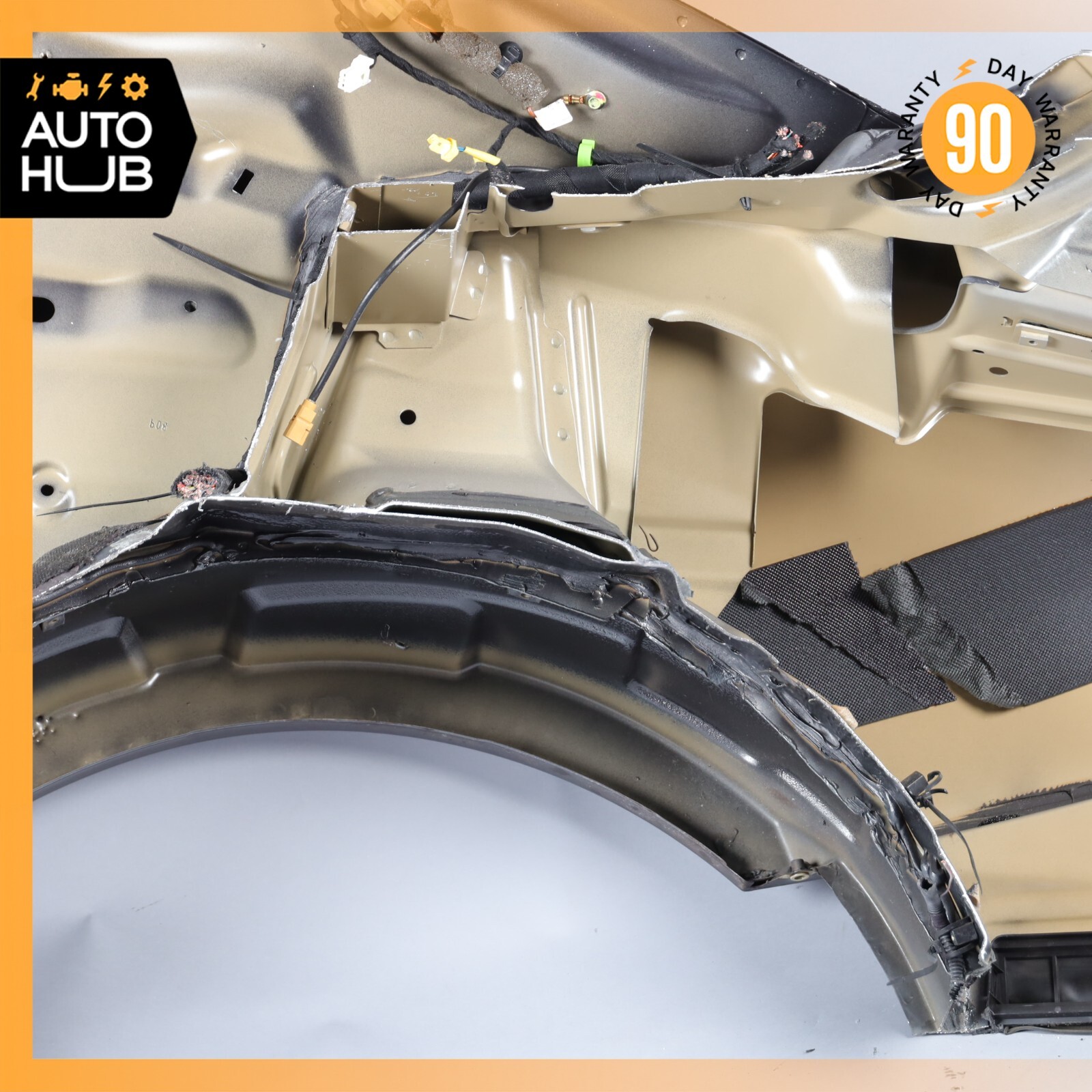 08-18 Maserati GranTurismo M145 Rear Right Side Quarter Panel Cut OEM 76k