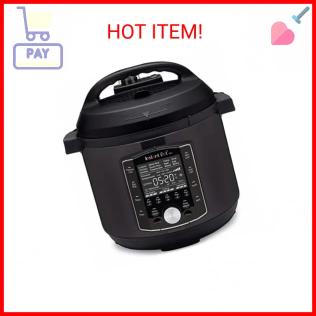 Instant Pot Pro 10-in-1 Pressure Cooker, Slow Cooker, Rice/Grain