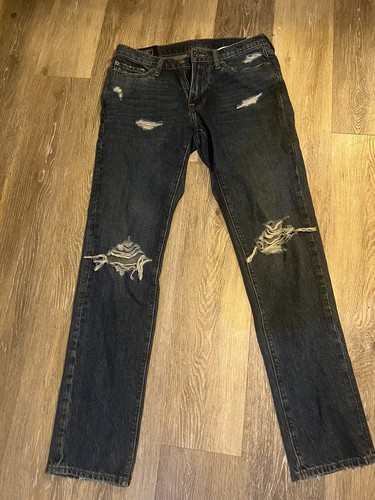 28x30 Blue Denim Jeans Zipper Fly 
