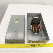 Square D Nema Size 3 25-50HP 600VAC 3PH Motor Starter Contactor 120V Coil