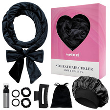 Heatless Curls Headband, Overnight Hair Curlers No Heat Curling Headband Soft Ha