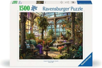 NEW & SEALED Ravensburger 01397 The Green House 1500 Pc Jigsaw Puzzle USA SELLER