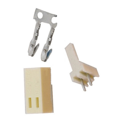 20PCS KF2510 2P KF2510-2P 2.54mm Pin Header + Terminal + Housing Connector Kit