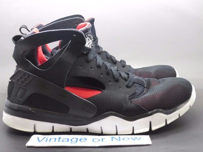 nike huarache black and red 2012
