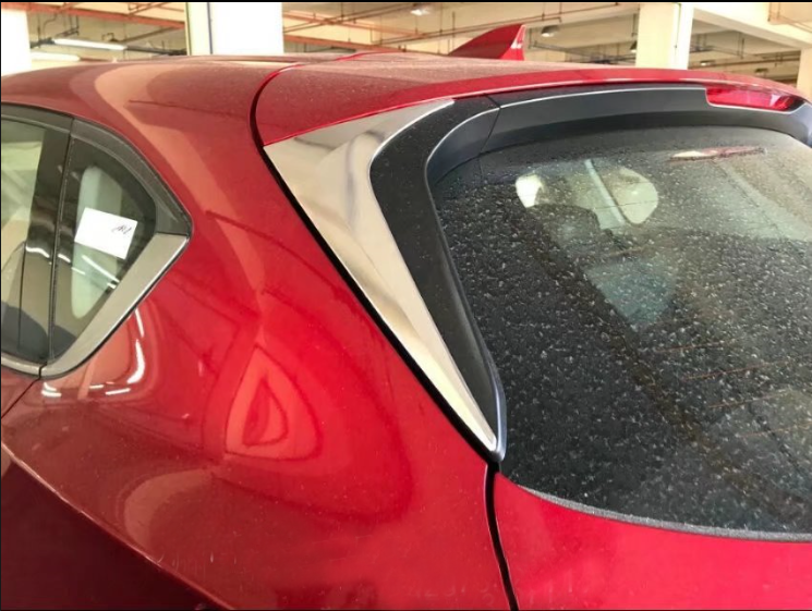ABS chrome rear window sequin cover for mazda cx 5 cx5 2017 2020 Car Accessories