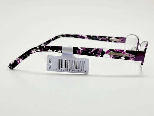 1 Stück Neu Covergirl CG0826 Violette Brille Gestell 54-17-135 #457 - Bild 4 von 12