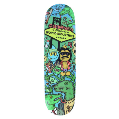 World Industries Skateboard Deck Loathing 8.2''