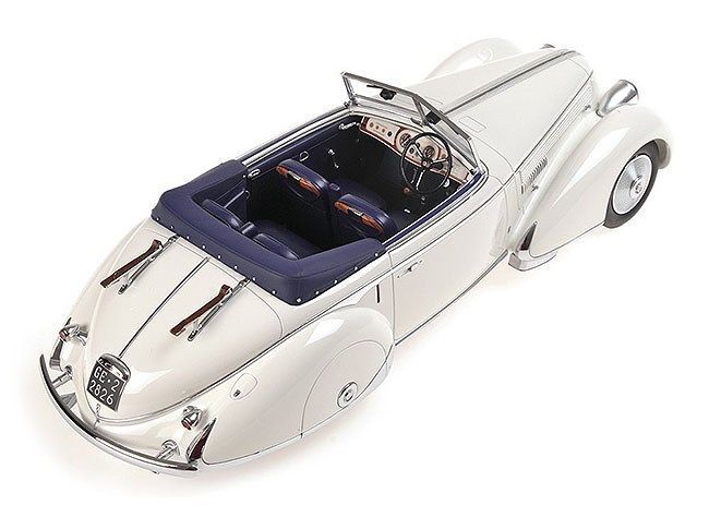 Minichamps 1936 Lancia Astura 233 Corto White 1:18 Scale LE