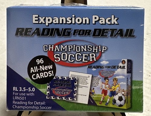 Pacchetto espansione calcio campionato Learning Well Reading for Detail (RL 3.5-5.0) - Foto 1 di 2