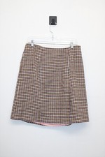 Danielle Philips, Pink & Brown Pencil Skirt, Size 10